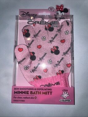 Disney Minnie Mouse Pink Exfoliating Bath Mitt